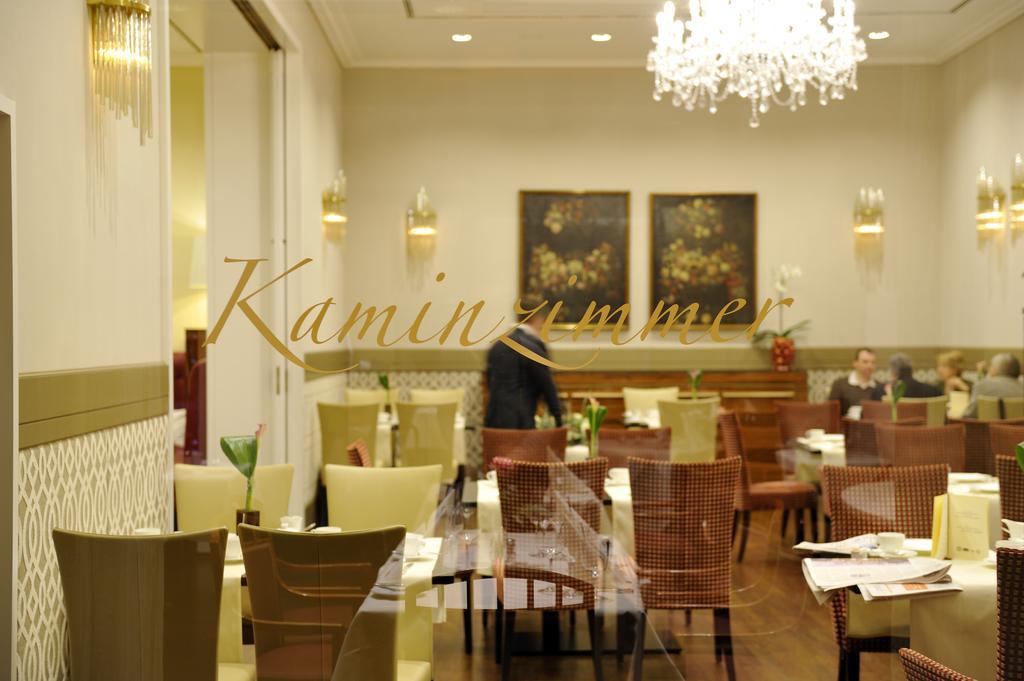 Kastens Hotel Luisenhof Hannover Kültér fotó Restaurant Kaminzimmer